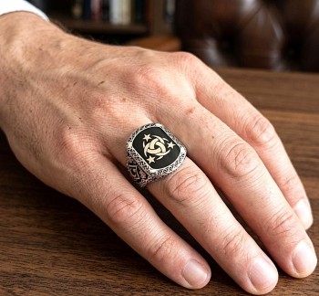 Teşkilatı Mahsusa Erkek Gümüş Yüzük MY102530