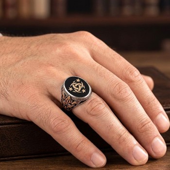 Teşkilatı Mahsusa Erkek Gümüş Yüzük MY102533