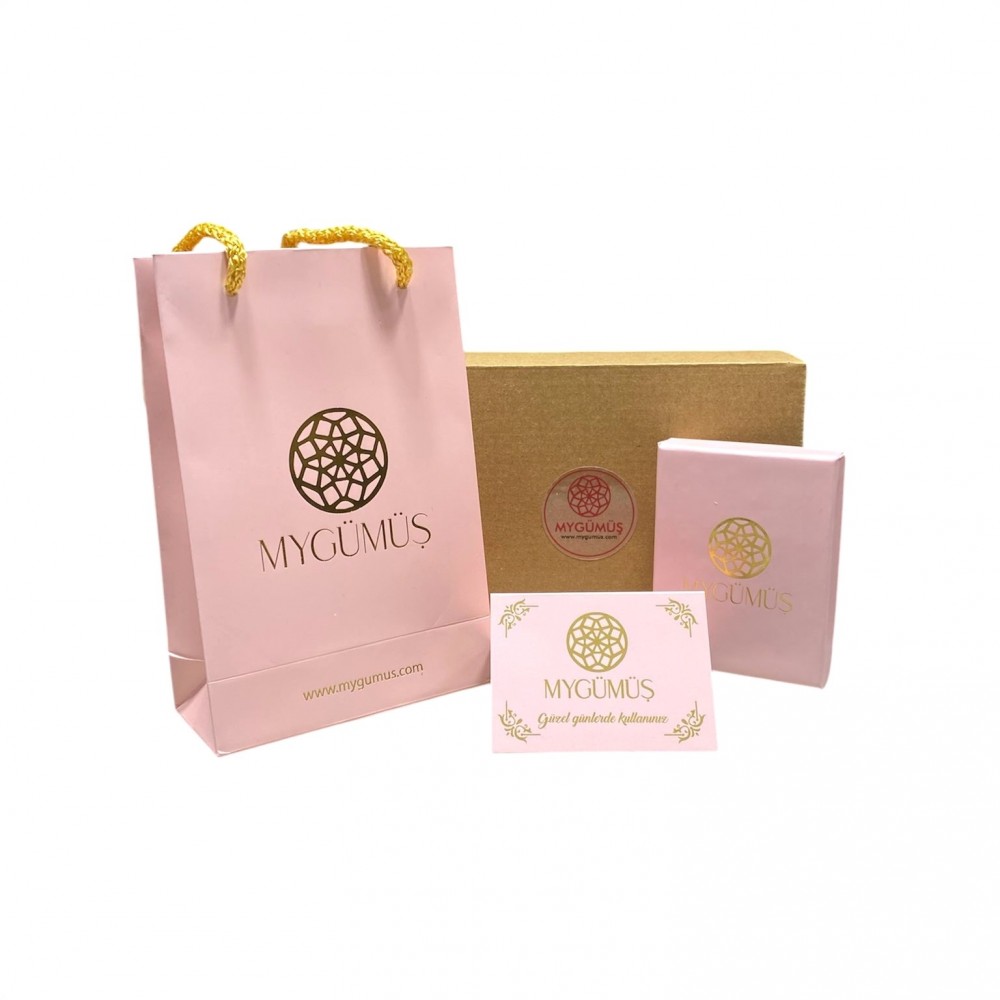 Zirkon Taşlı Prenses Üçlüset Kolye Küpe Yüzük MY102256 17593 Thumb