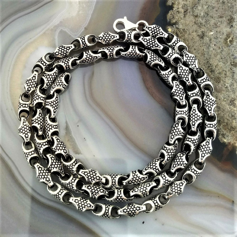 Otantik Erkek Gümüş Zincir MY102537 16500 Thumb