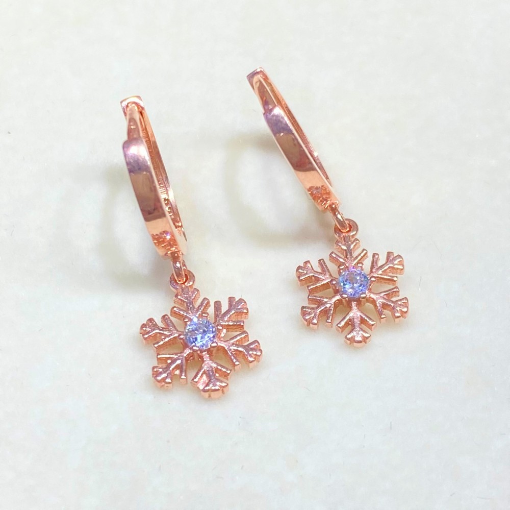 Sallantılı Kartanesi Gümüş Küpe MY102549r 18159 Thumb