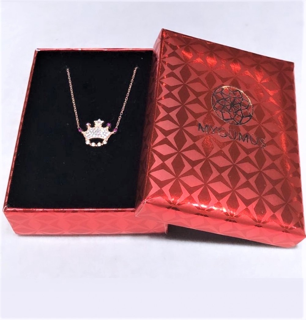 Taç Gümüş Kolye MY0201032 16629 Thumb