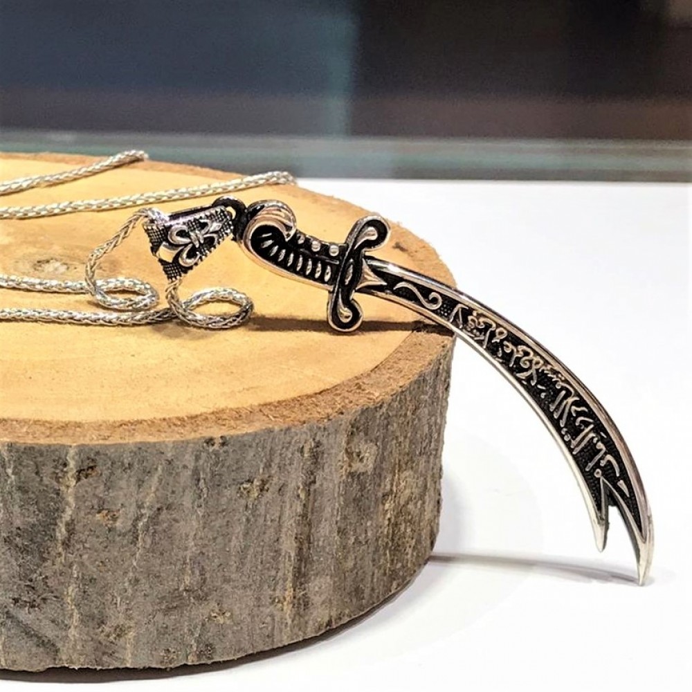 Zülfikar Gümüş Kolye MY101872 12891 Thumb