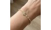 Yonca Figürlü Gümüş Bileklik MY102639G 18446