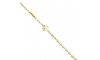 Yonca Figürlü Gümüş Bileklik MY102640G 18451
